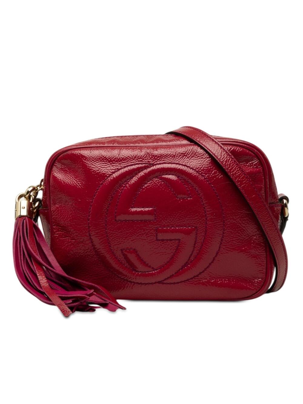 Gucci Patent Soho Disco Crossbody Pre- #361972G68B